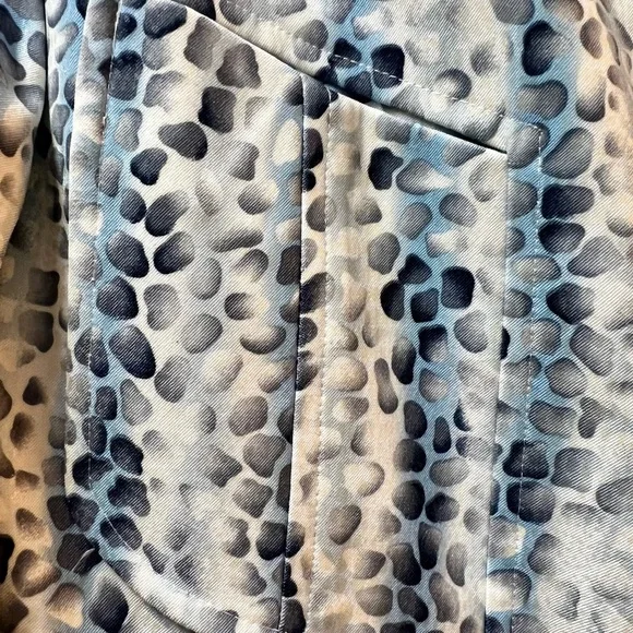 Lauren Taylor Blue & White Blazer - Picture 5 of 5